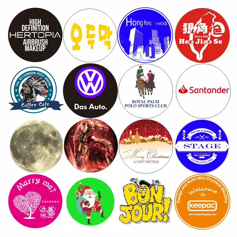 logo slide reflective glass pieces of gobo projector coated glass lens ...