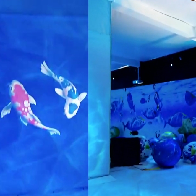 Taking you to appreciate the unique water wave projector effects