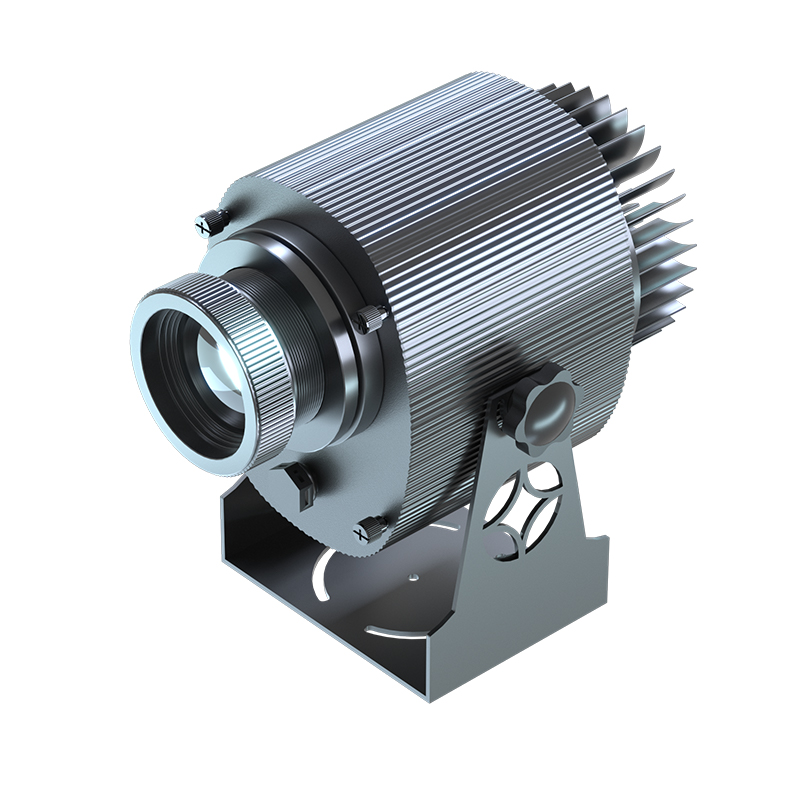 80W Waterproof Outdoor Ip65 Gobo Projector Customized Advertising Led Rotating Image Projector