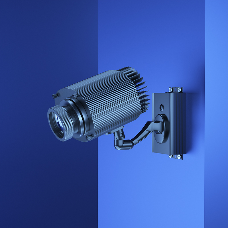 Led Hd 100W Outdoor Waterproof Gobo Projectors Custom Rotating Logo Light Projector Advertising Gobo Logo Projector