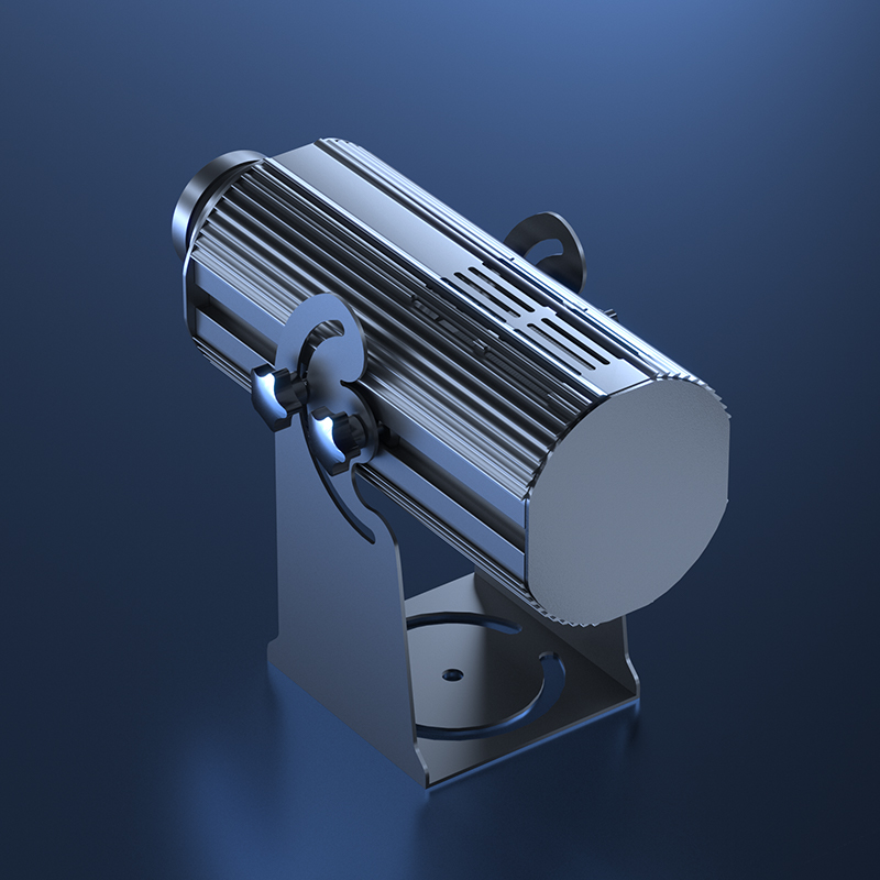 Customized Safety Sign Projector 200W Outdoor Waterproof Indoor Non-Waterproof Rotating Static Traffic Zebra Crossing Logo Projector
