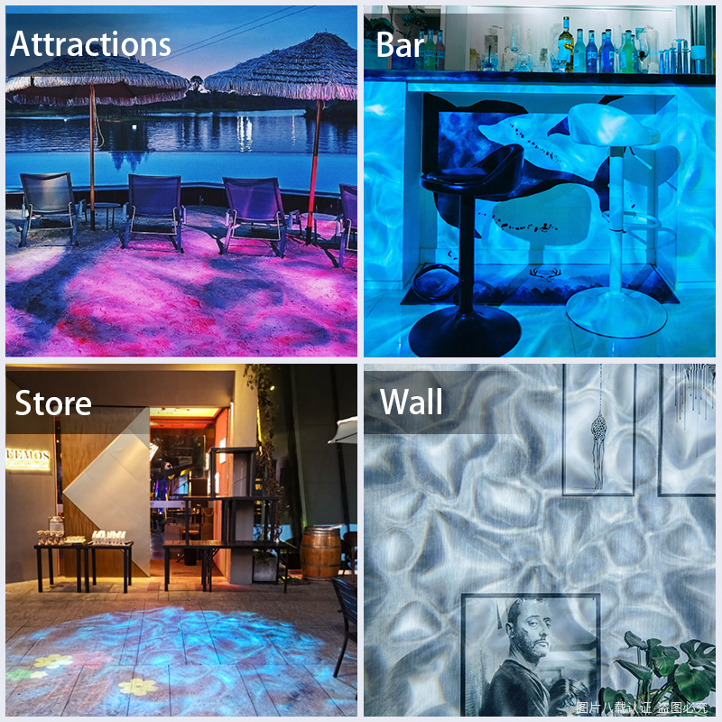 What kind of beauty can a wave projection lamp bring you? Write an article for me