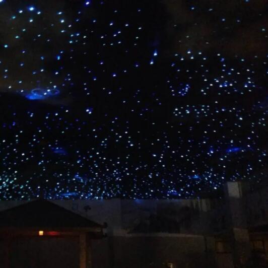An innovative star projector light with adjustable projection direction and few limitations
