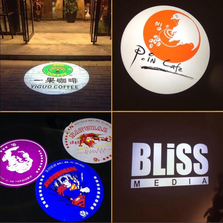 Projection lights, so that customers pay attention to you at first glance.
