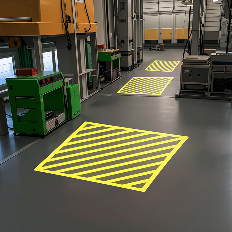 Industrial Floor Projection Signage: Revolutionizing Industrial Operations with Heavy-Duty Projection Technology​