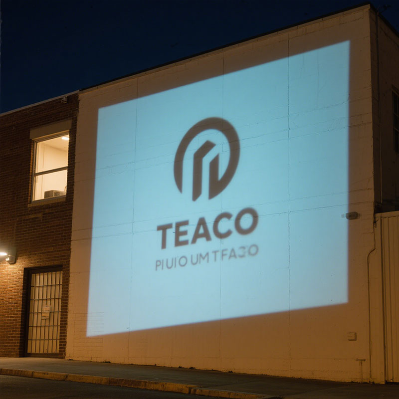 Outdoor Wall Advertising Projector: Easy Setup + High-Def – Vivid Waterproof Pedestrian Ads