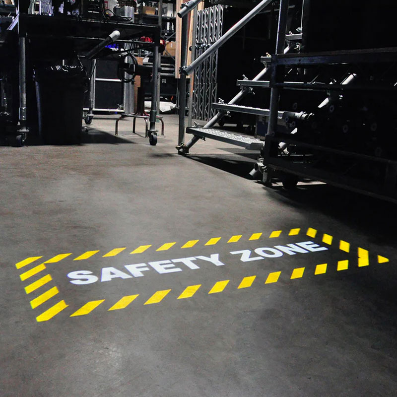 Projector Signage: Advanced Projection Technology for Real-time Safety Signals, Optimizing Safety Guidance in Any Environment