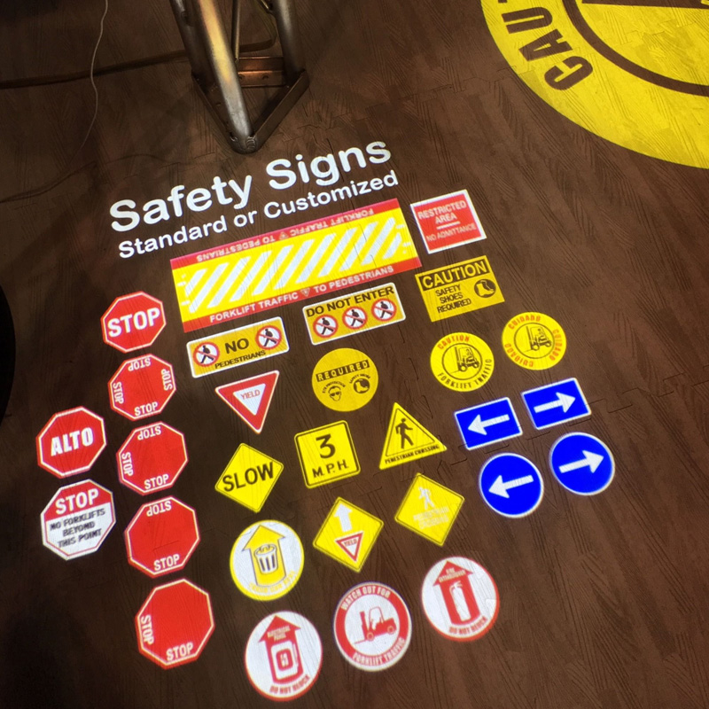 High-Output Industrial LED Projector: The Ultimate Solution for Sign Logo & Safety Directional Signs Projection