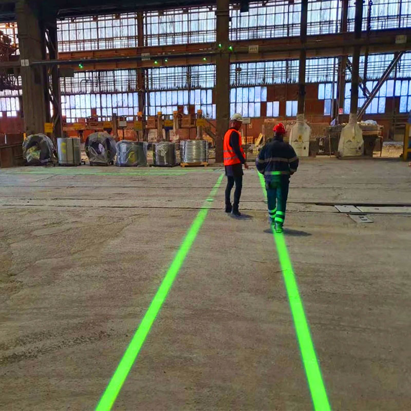 One Line Laser Safety Projection Light IP65 High Brightness Industrial Warning Projector