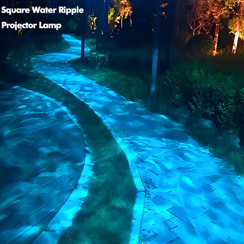 How a Japanese Client Used 48 Noparde Water Ripple Projectors to Create a Living Watercolor in a Kyoto Courtyard