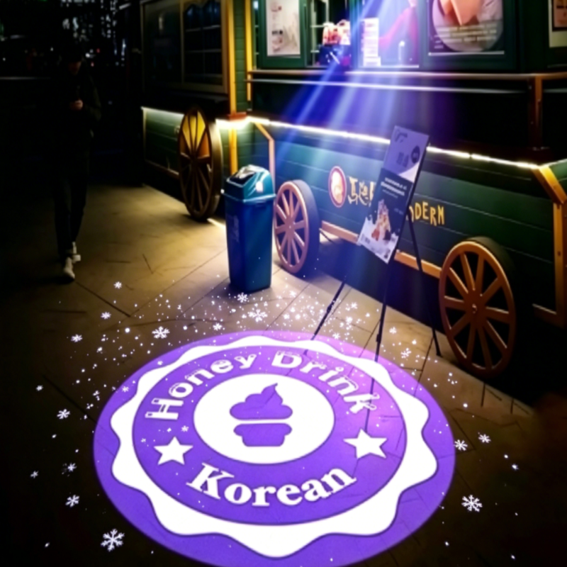 Noparde Shop Logo Projector: A New Choice for Coffee and Bubble Tea Shop Decor