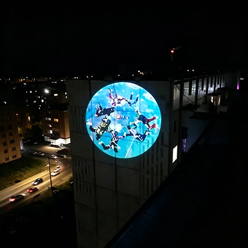 Durable Outdoor Logo Projector IP65 Easy Install Custom Logo for Commercial Outdoor Use