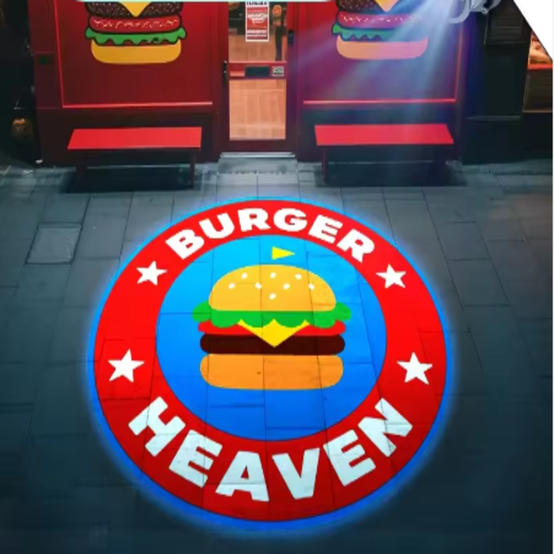 Rotating GOBO Projector for Restaurants – Everything You Need to Know About Custom Logo Lenses