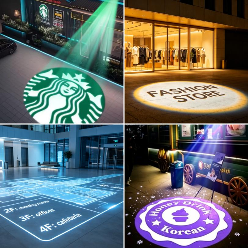 How to Choose a Logo Projector for Shop Power,Clear Angle  & Focus Tips – This article is all you need