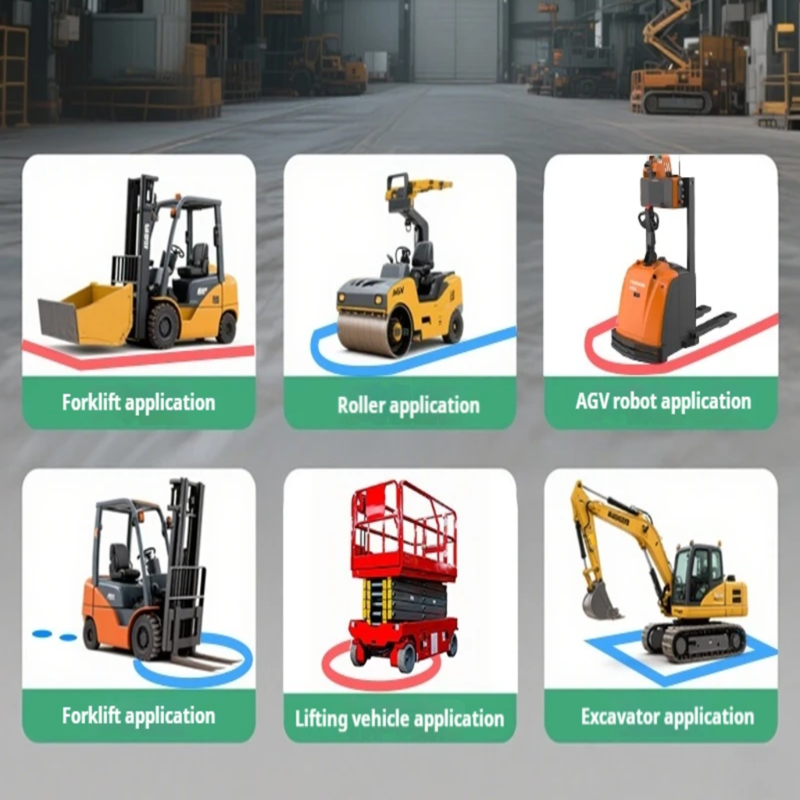 Blue vs. Red  forklift safety warning lights: Is a Red Line Light Better Than a Blue Spot Light?