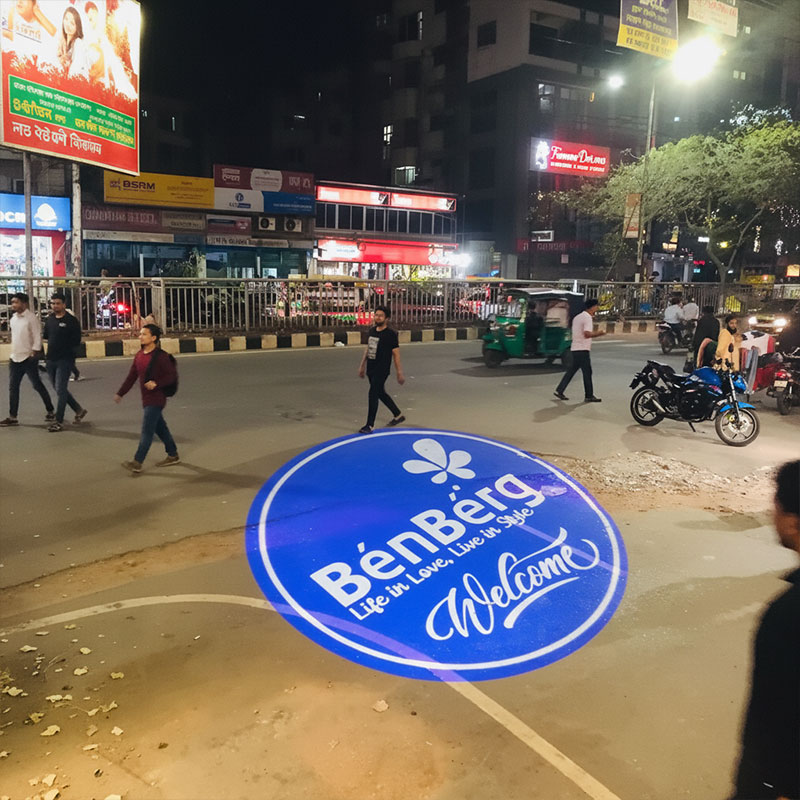 Custom Gobo Logo Projector: Outdoor HD LED Commercial Lighting