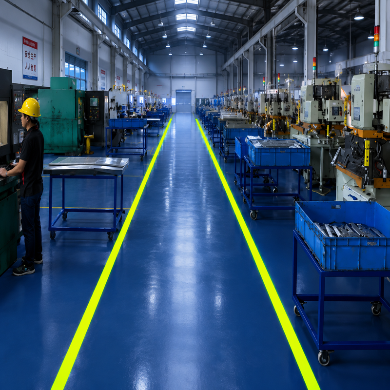 How Laser Line Projectors Improve Warehouse Safety in High-Brightness Forklift Zones