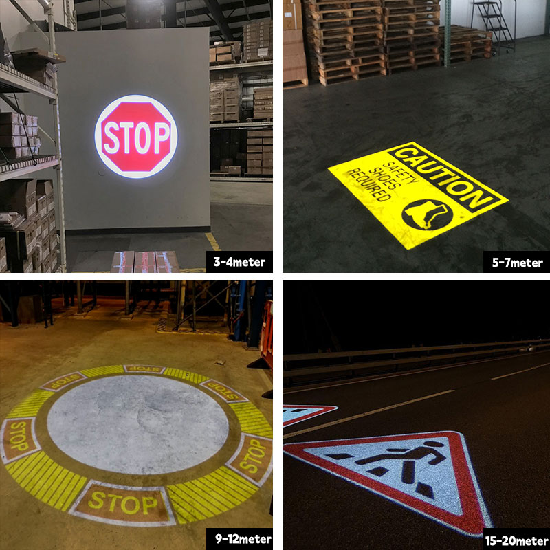 Next-Gen Safety: Virtual Floor Marking & LED Sign Projectors
