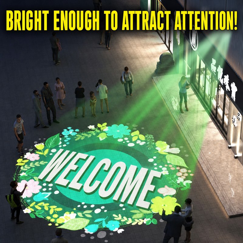 Illuminate Your Brand: The Ultimate Custom Logo Light Projector Launch