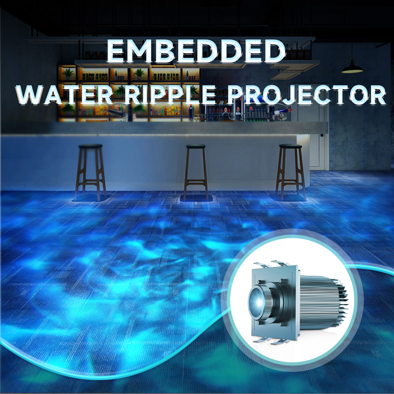Recessed Water Ripple Effect Projector | Ceiling Flush Mount Projection Light