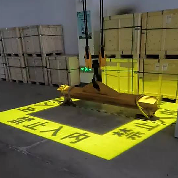 How a Texas Machine Shop Improved Crane Safety with a 380V Safety Projector
