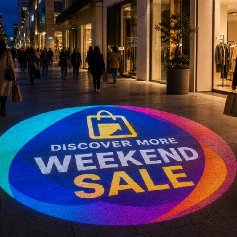 What Is the Best Full-Color Logo Gobo Projector for Business?